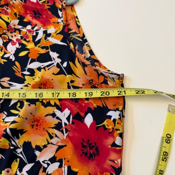 Jones New York Floral Sleeveless Blouse – Size 12 - Picture 5 of 6